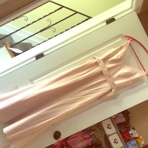 Blush White by Vera Wang bridesmaid dress